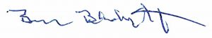 Bruce Blodgett signature