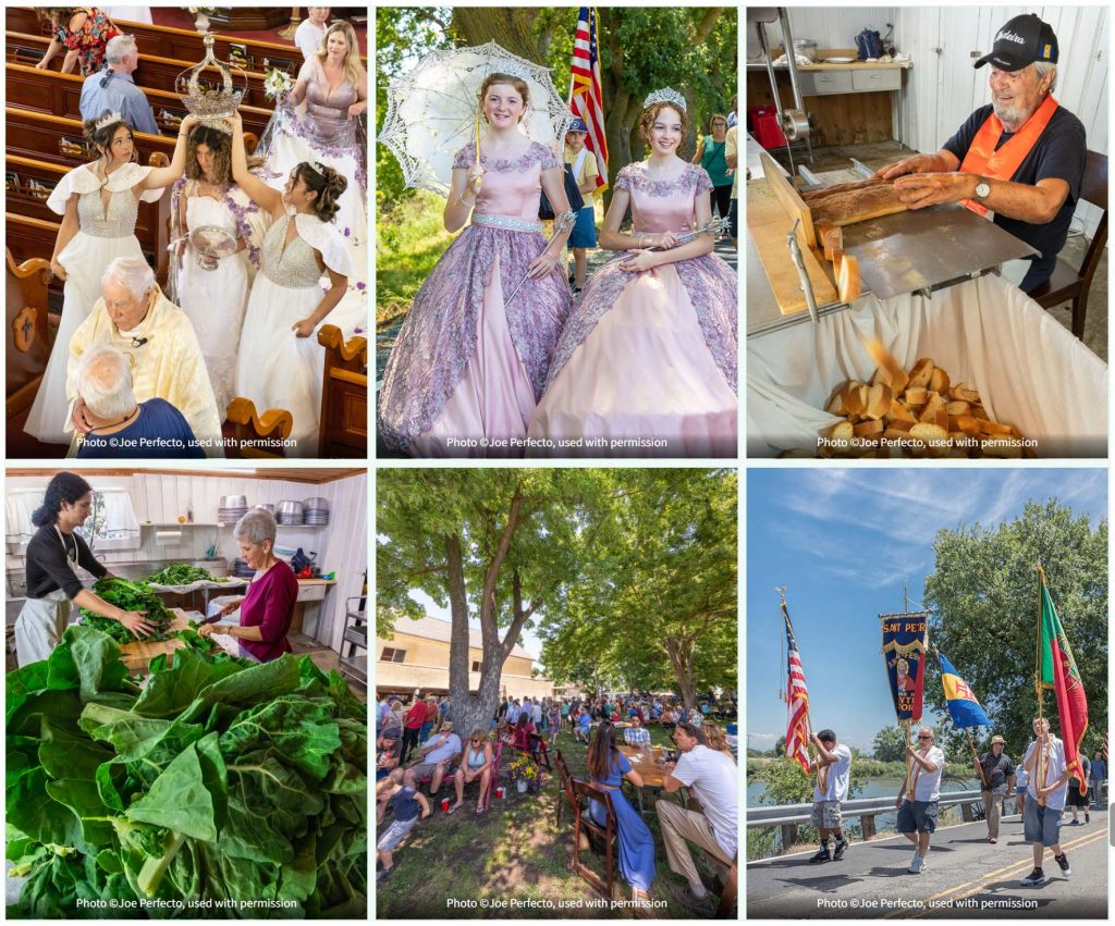 Montage of images from Freeport/Clarksburg Festa