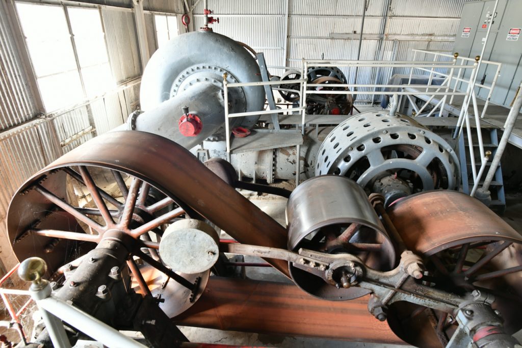 A century-old giant water pumping system