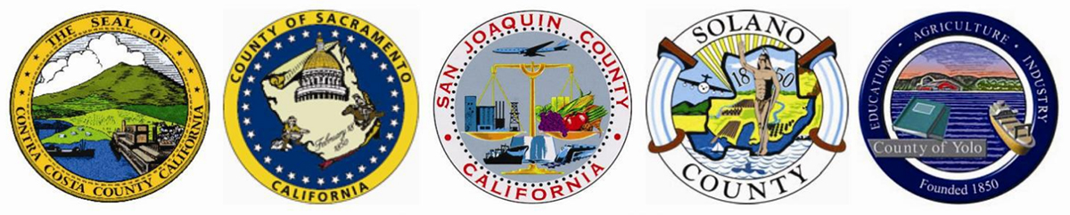 Delta Counties Coalition county logos