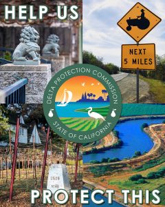 Montage of Delta images with words "Help us protect this."